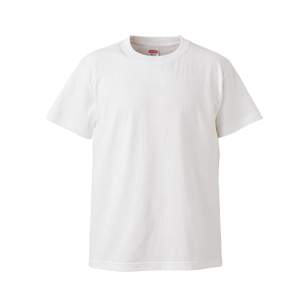 白い無地Tシャツ(AGRM WEAR Seiryu Stoneデザイン用ボディ)